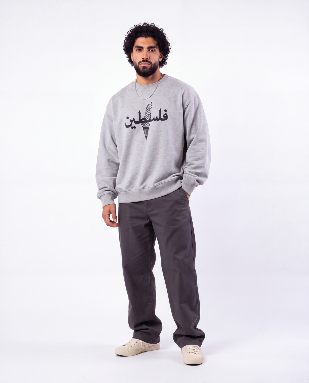 Light Grey Crewneck
